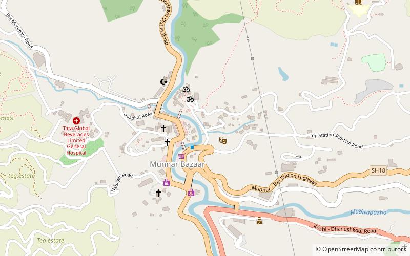thirumeny cultural centre munnar location map