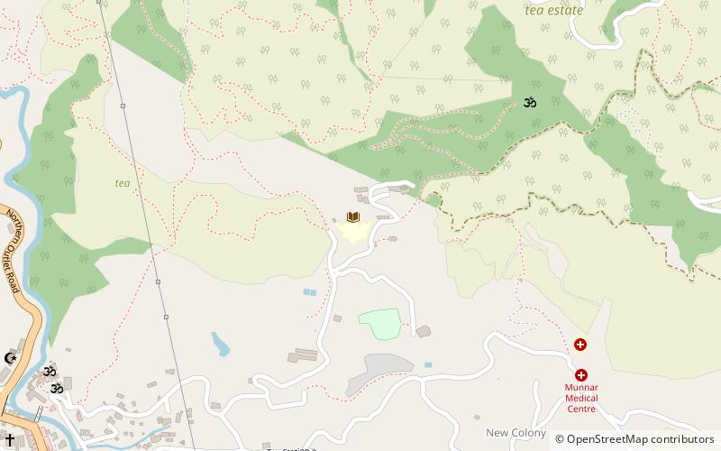 College of Engineering Munnar location map