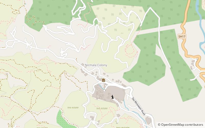Munnar Tea Museum location map