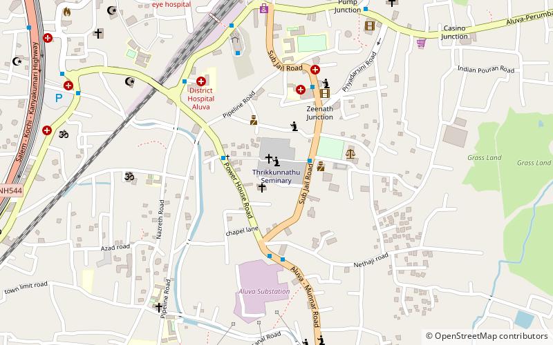 Thrikkunnathu Seminary location map