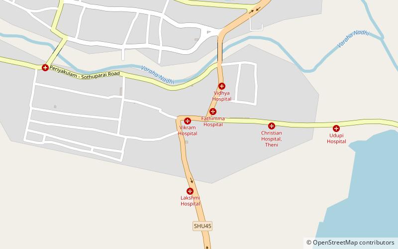 Periyakulam location map