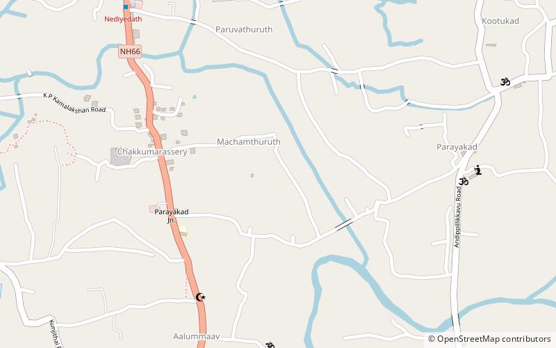 Paravur Taluk location map