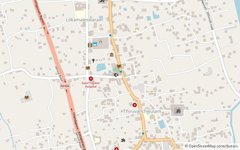 Cheraman-Freitagsmoschee location map