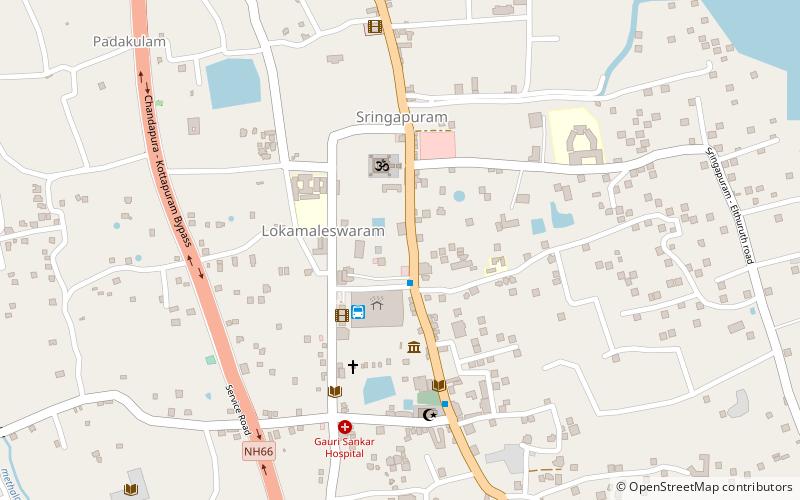 puthen kovilakam cranganore location map