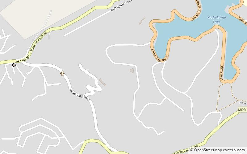 Kodaikanal division location map