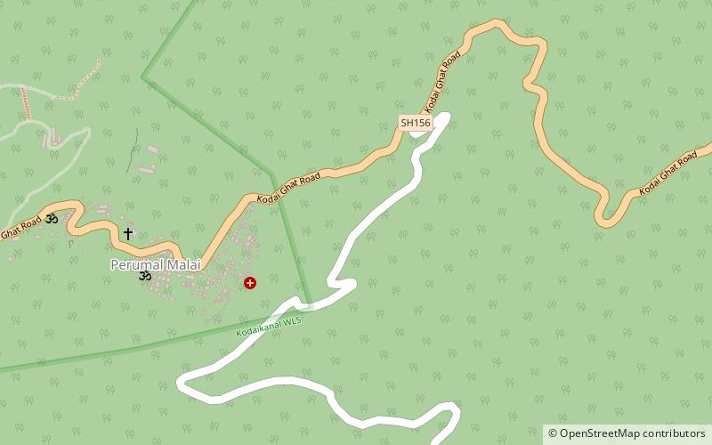 perumalmalai parque nacional colinas de palani location map