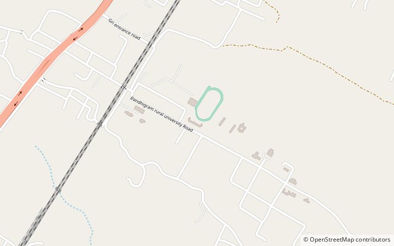 gandhigram rural institute chinnalapatti location map