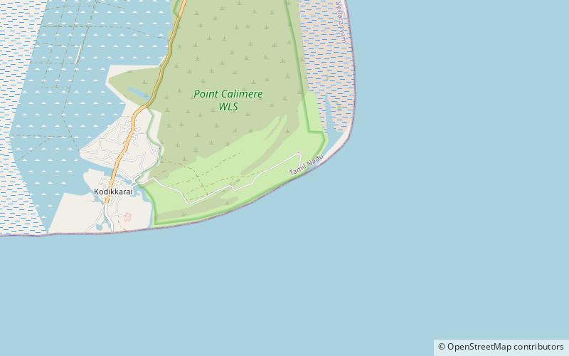 Point Calimere location map