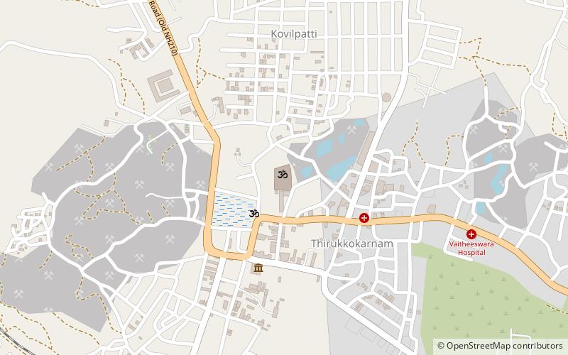 Kokarneswarar Temple location map