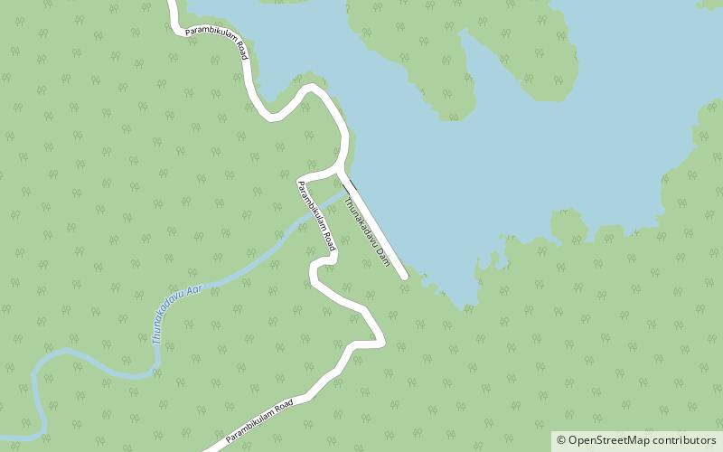 Thunakkadavu Dam location map