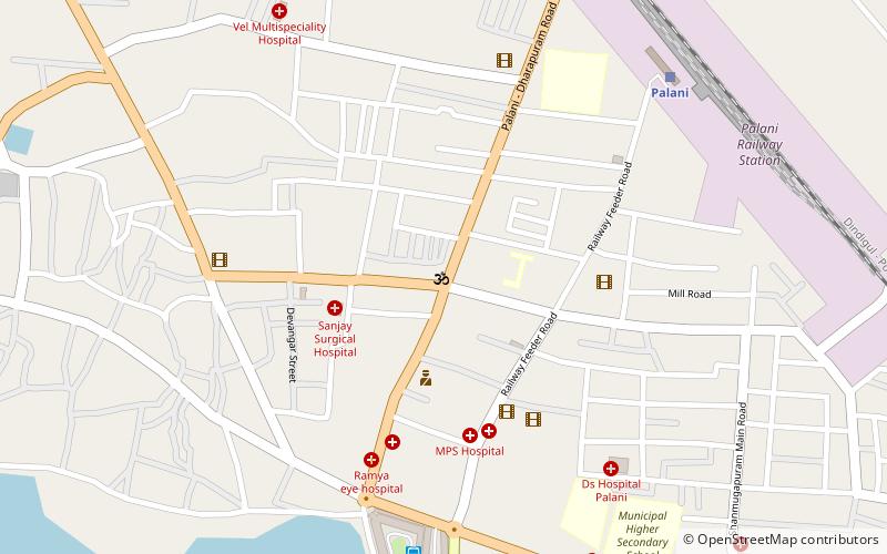 renakaliamman temple palani location map
