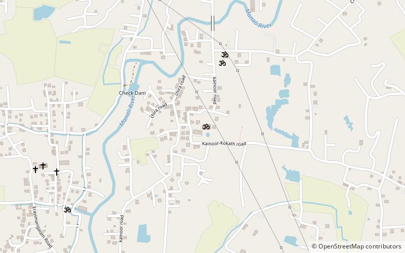 Kainoor Shiva Temple location map