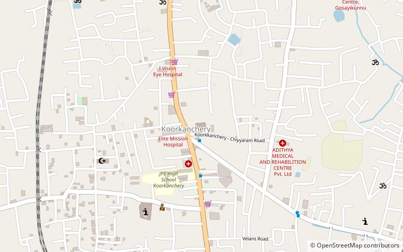 Sree Maheswara Temple location map