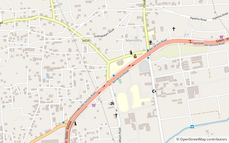 college of dairy science and technology thrissur location map