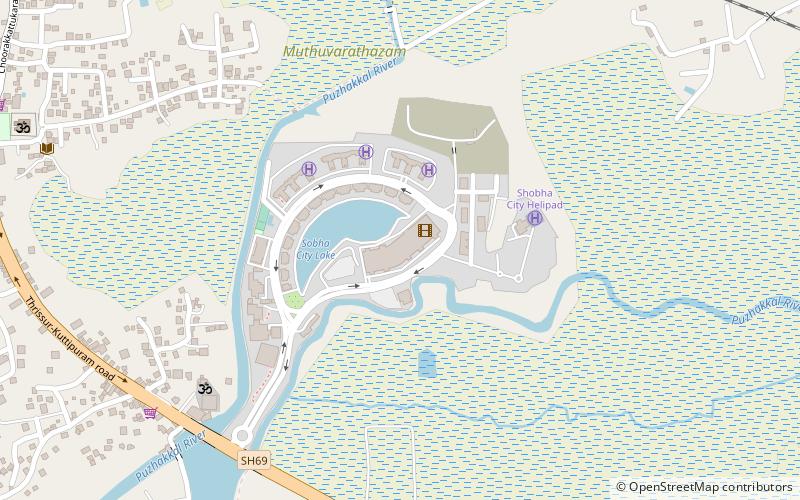 Sobha City Mall location map