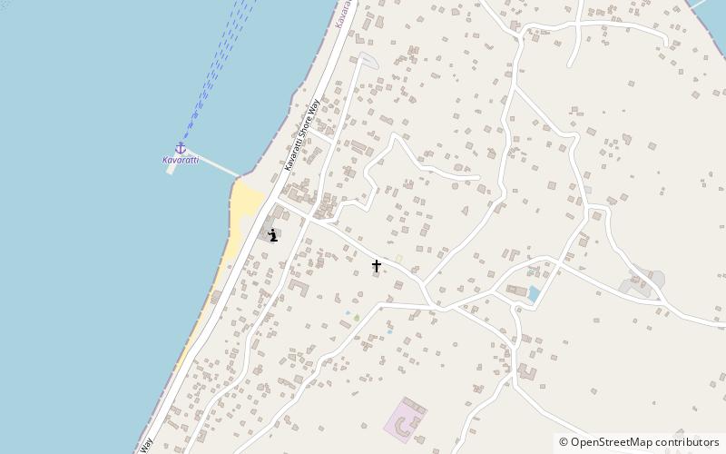 Kavaratti location map