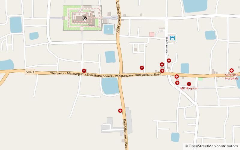 Mannargudi block location map