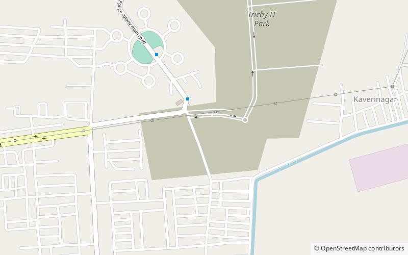 elcot it park trichy tiruchirappalli location map