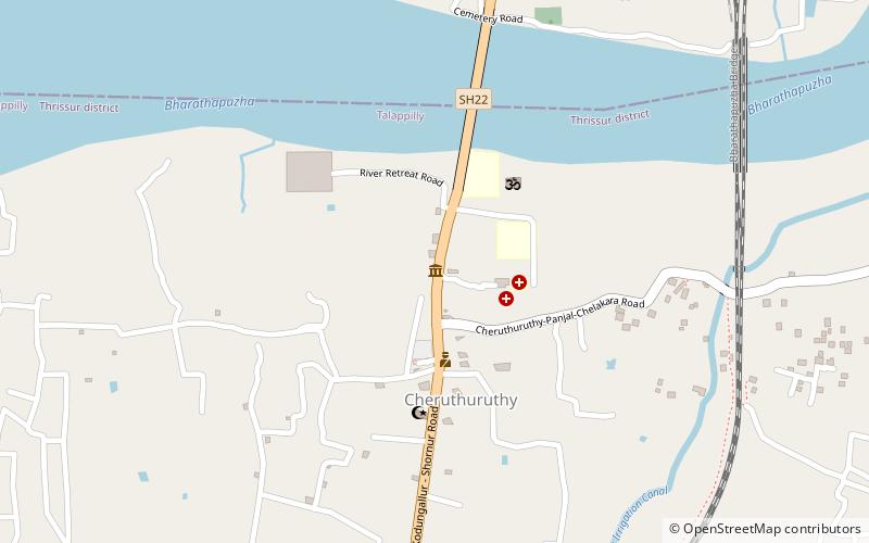 Cheruthuruthi location map