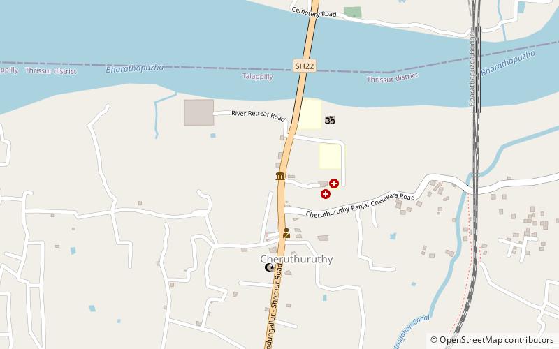 vallathol museum shornur location map