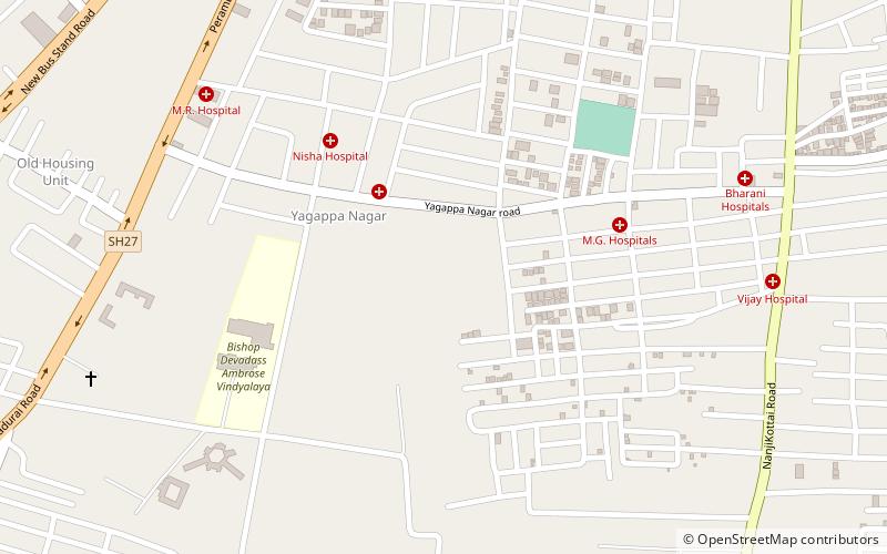 Don Bosco Matriculation Higher Secondary School location map