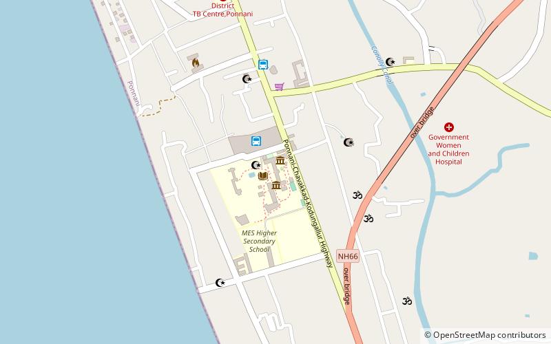 M.E.S. Ponnani College location map