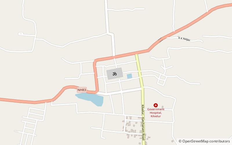 Keezhvelur Kediliappar Temple location map