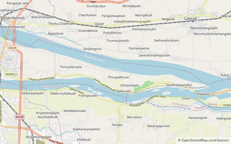 Tiruppaatrurai Adhimooleswarar Temple location map