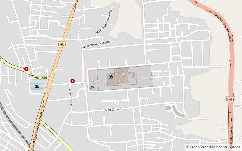 Thiruvanaikaval location map