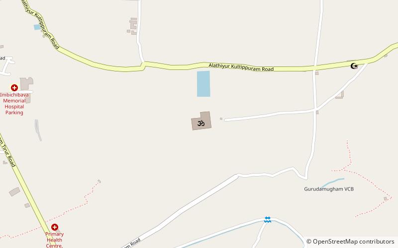 Triprangode Siva Temple location map