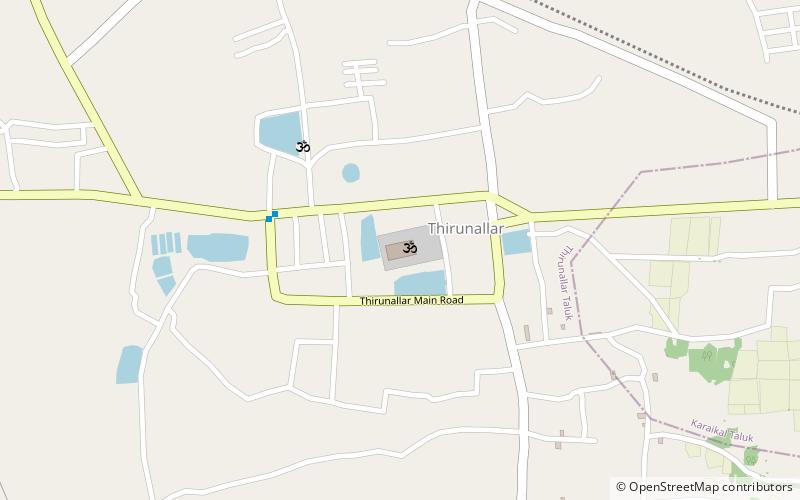 Thirunallar location map