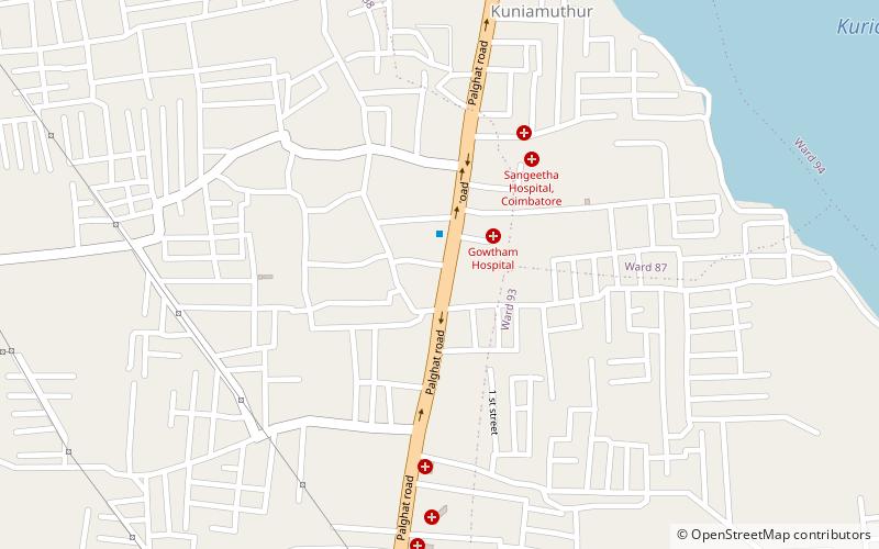 Kuniyamuthur location map