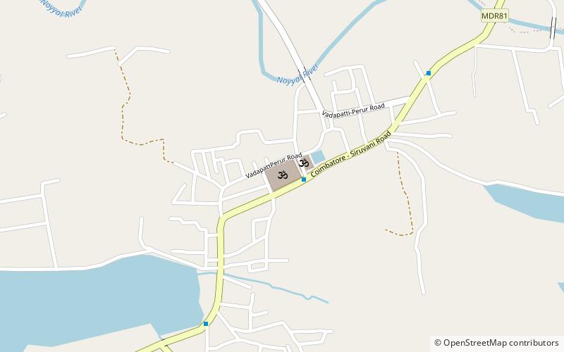 Theneeswarar Temple location map