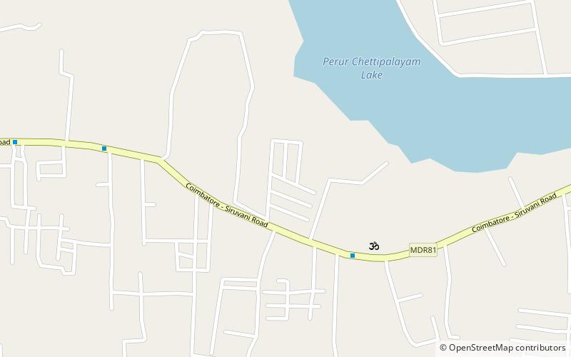 Perur location map