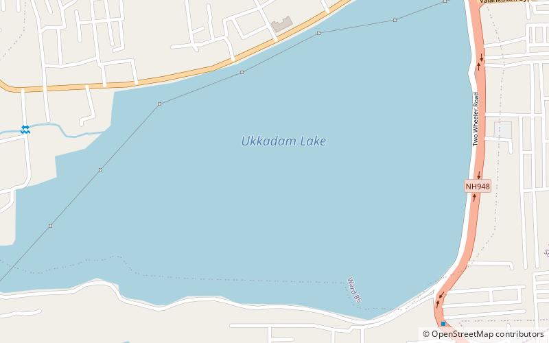 Ukkadam Lake location map