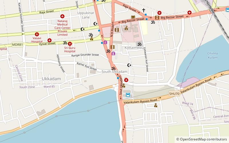 Ukkadam location map