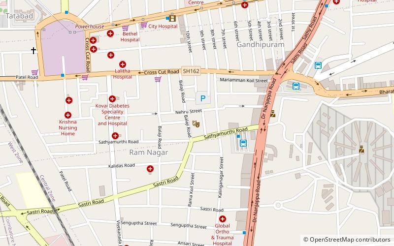 Senthil Kumaran Theatres location map