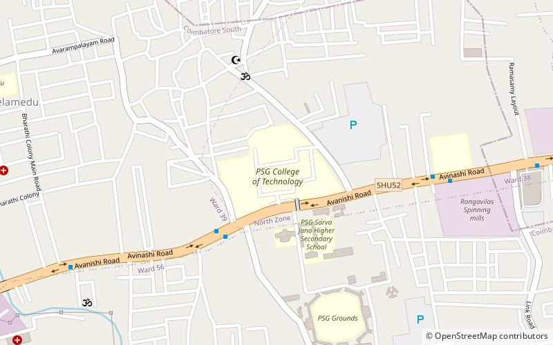 PSG College of Technology location map