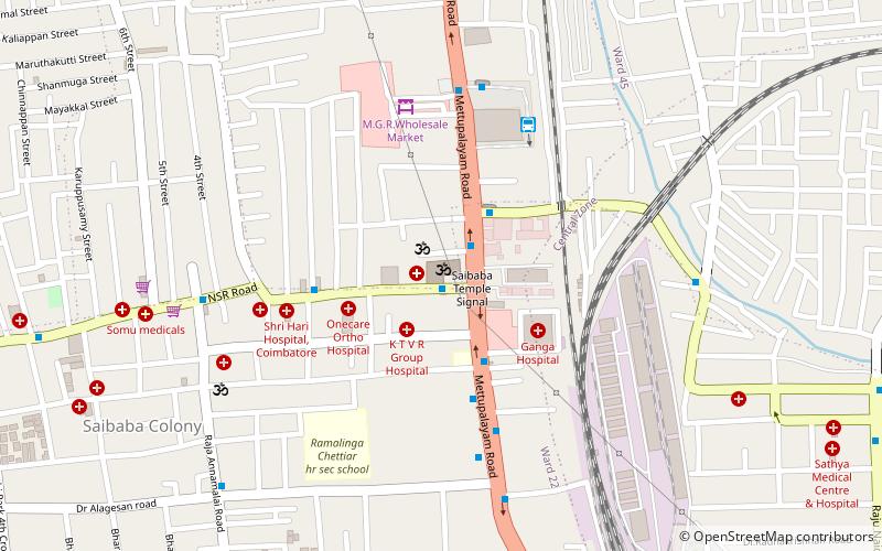 Naga Sai Mandir location map