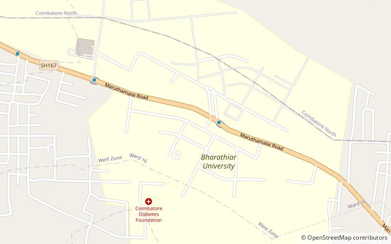 Bharathiar University location map