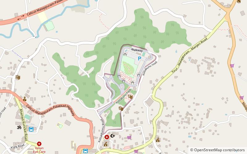 Kottakkunnu Hill Garden location map