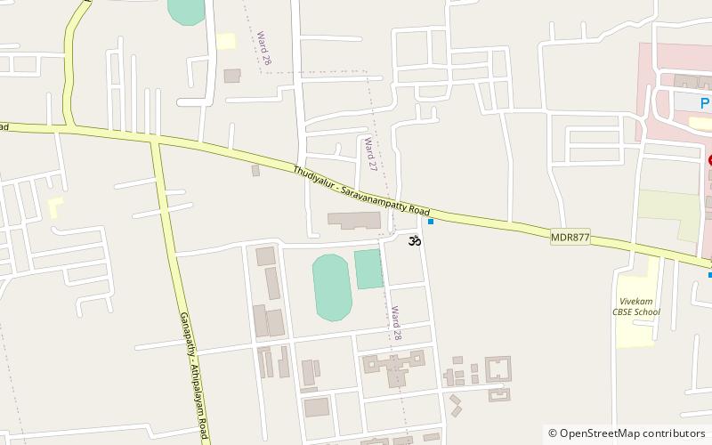 kct tech park coimbatore location map