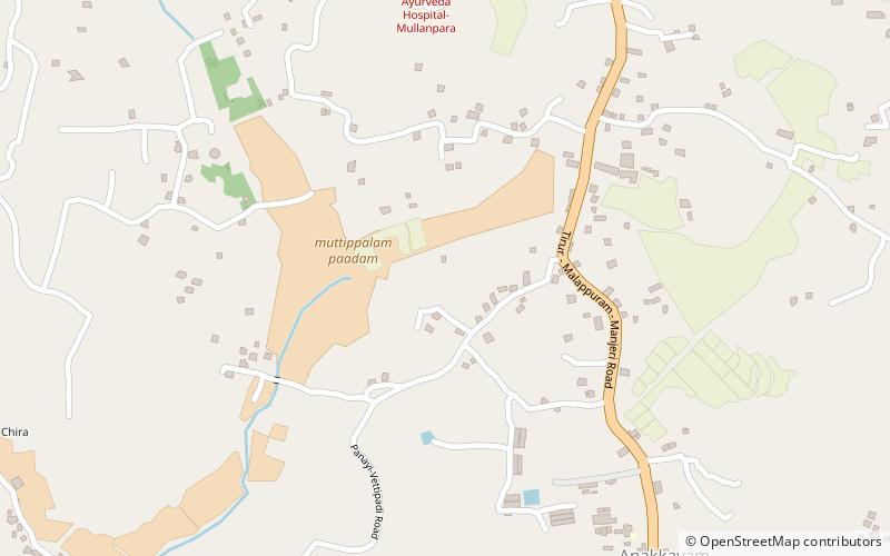 muttippalam manjeri location map