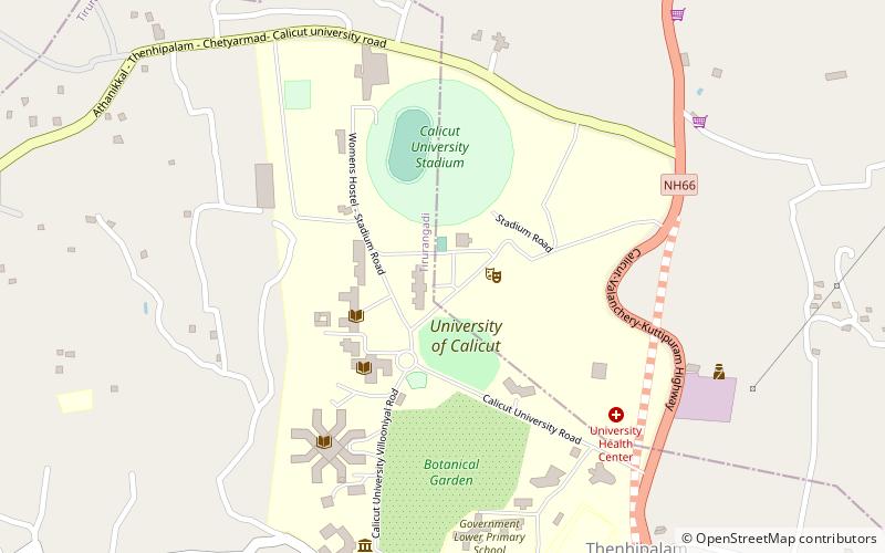 University of Calicut location map