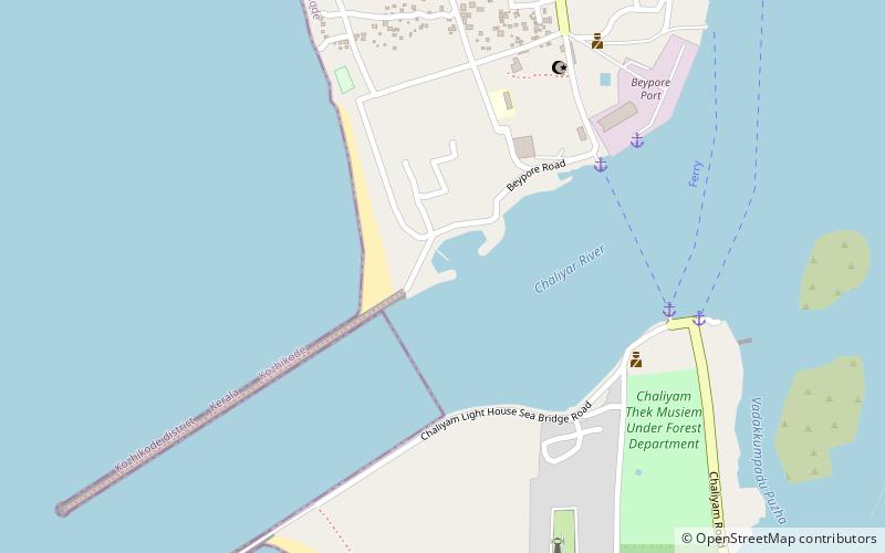 Marine Cemetery location map