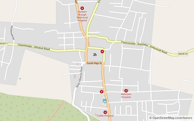 Chennimalai location map