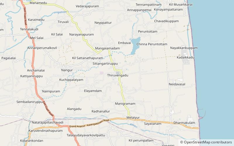 Swetharanyeswarar Temple location map