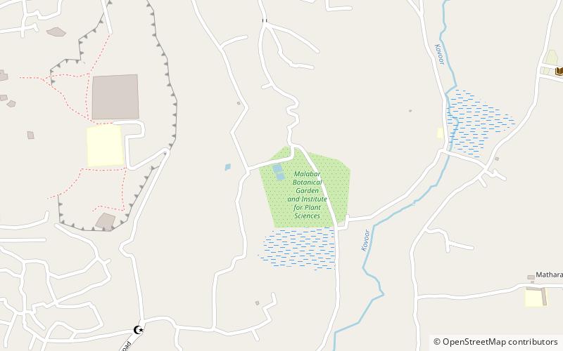 malabar botanical garden and institute for plant sciences kozhikode location map