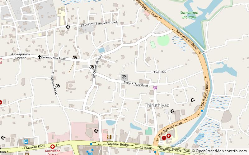 Azhakodi Devi Temple location map