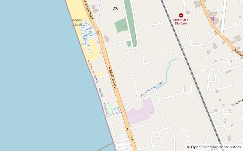 Vellayil location map